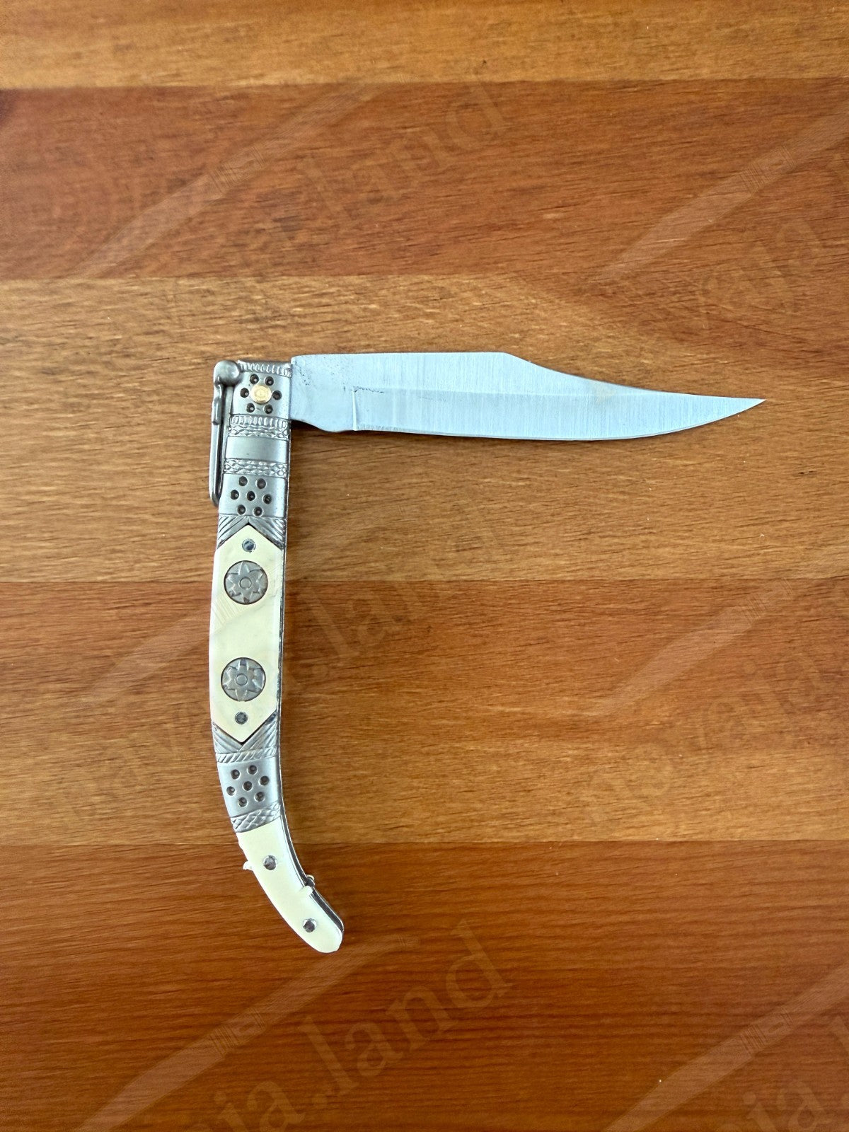 Spanish Navaja Joker Arabian Style 3.9" 420 Steel Zamak Handle Handmade in Spain