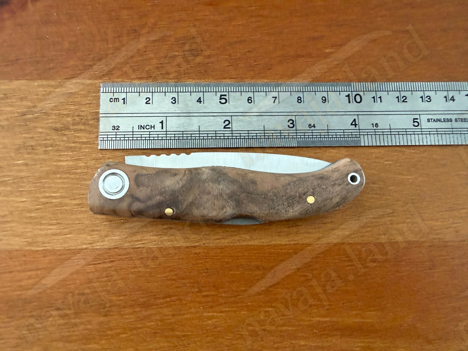 Joker Koala Pocket Knife 2.75” MOVA Blade Walnut Wood Handle Handmade in Spain