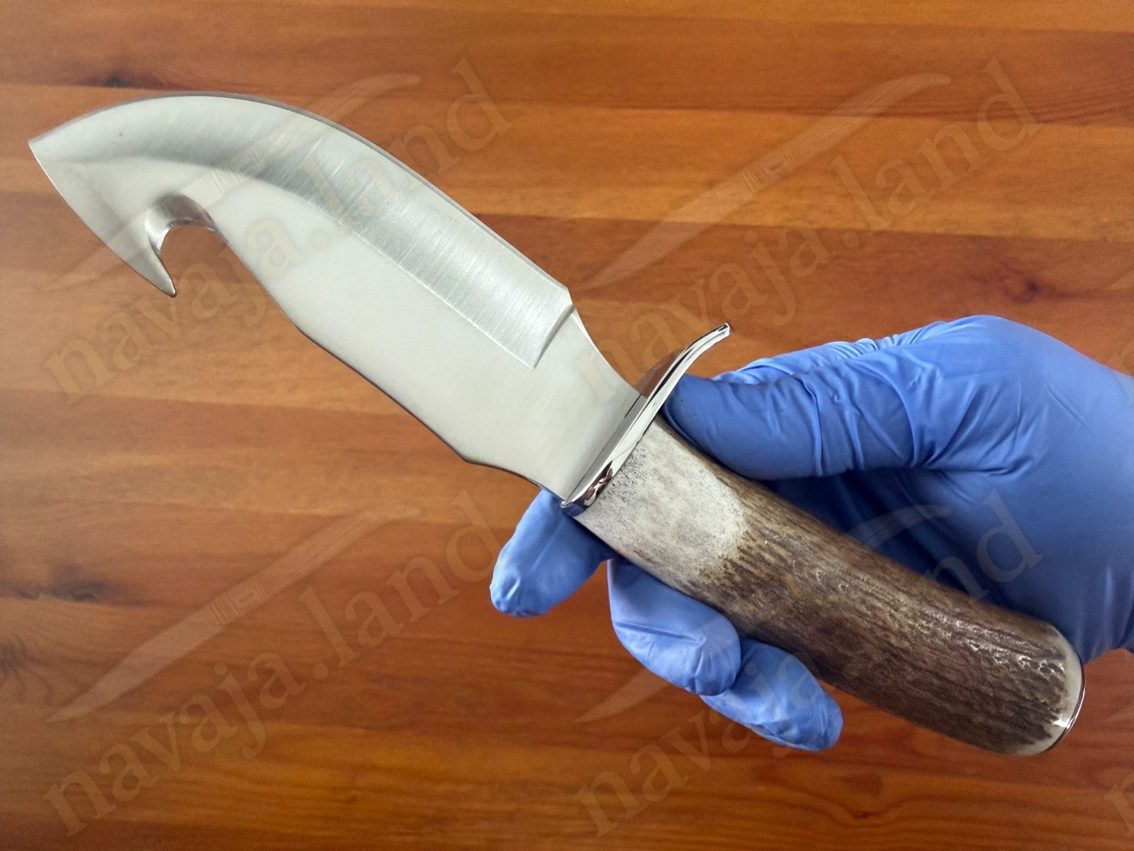 Joker Desmogue-D Skinning Knife 4.33” MOVA Blade Deer Antler Handle From Spain