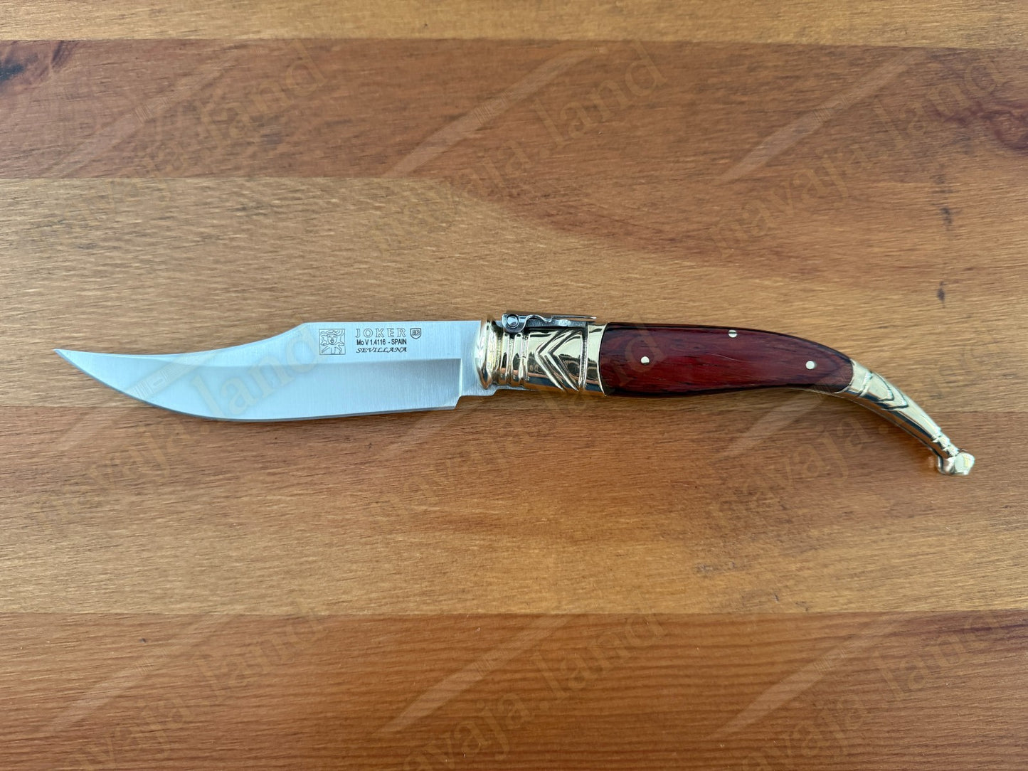 4.5” Navaja Joker Sevillana Classic Navaja Pocket Knife From Spain NO Ratchet