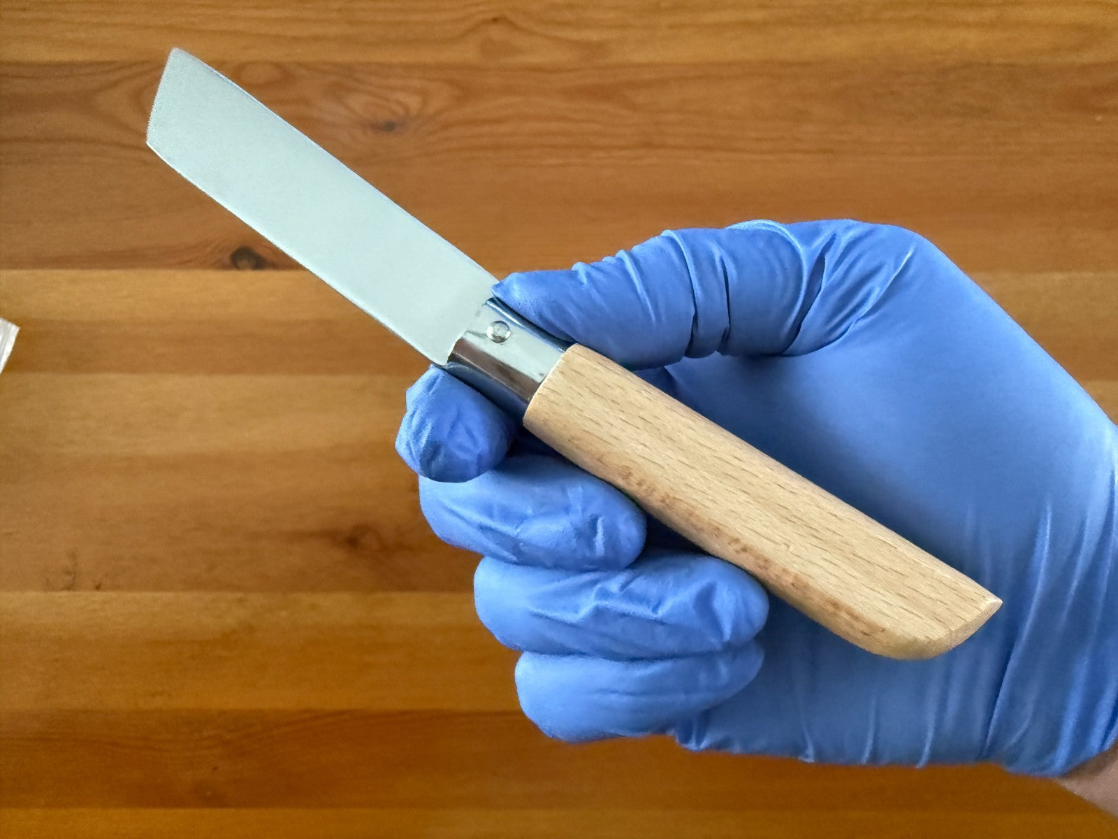3.15" Stainless Steel Blade Pocket Knife Martins Penknife Beech Wood Handle