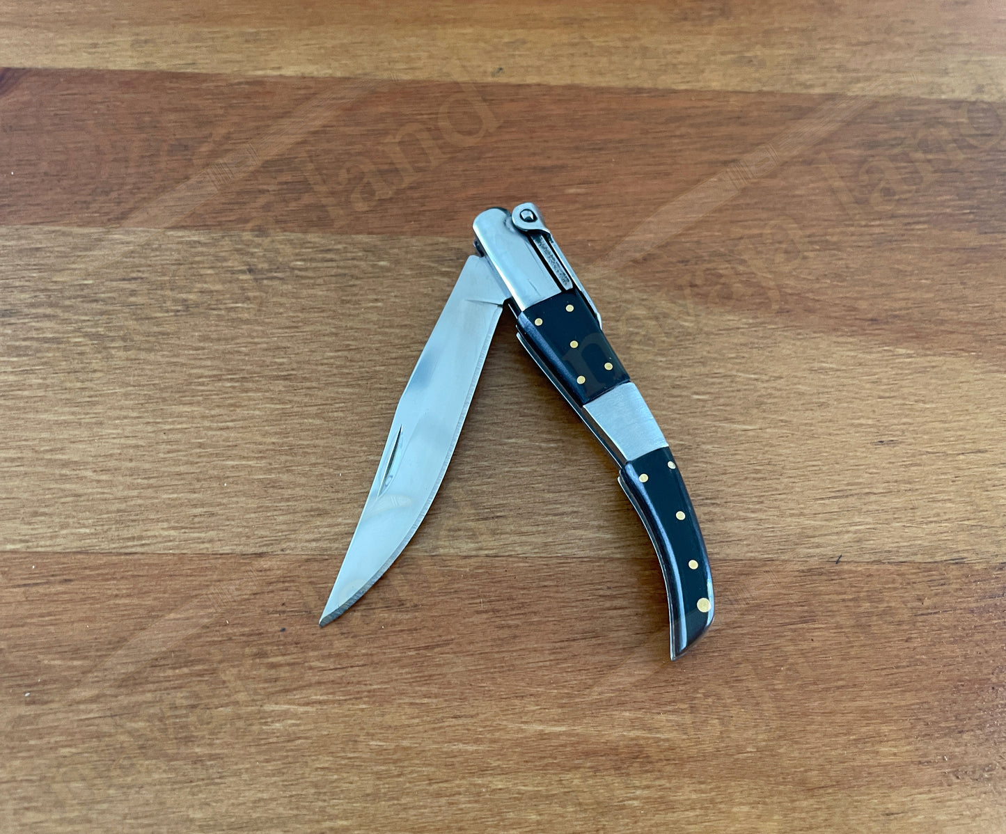🔥2.75” Arabian Style Classic Navaja Spanish Knife – Black Wood Handle | Ratchet