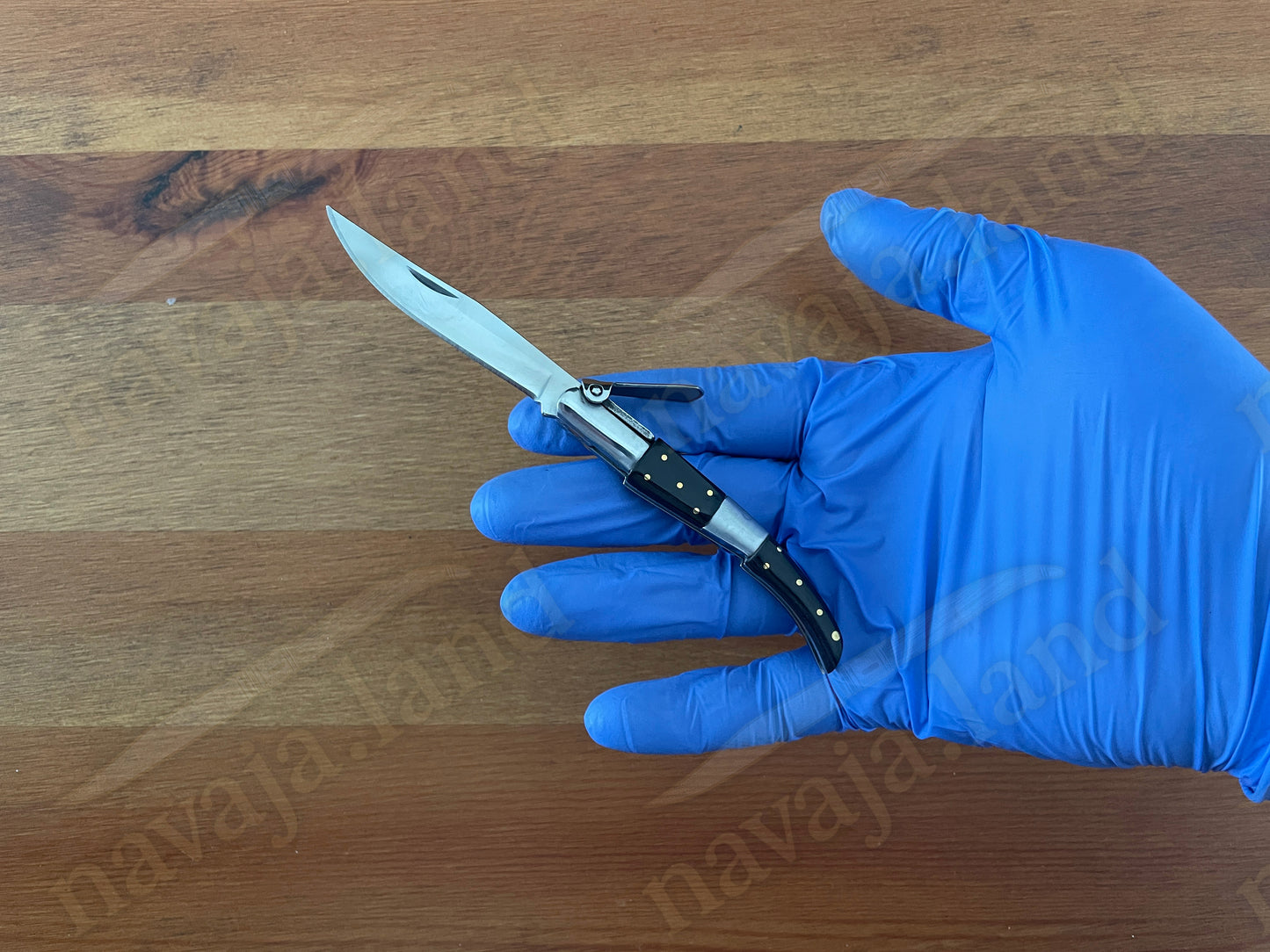 🔥2.75” Arabian Style Classic Navaja Spanish Knife – Black Wood Handle | Ratchet