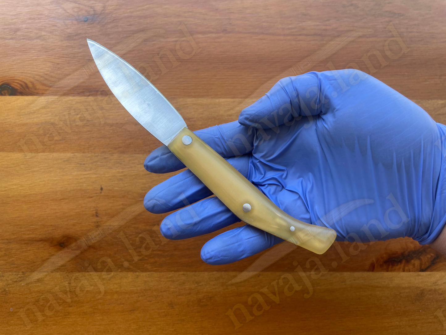 3.54" Pallés Inox Navaja Pocket Knife Stainless Steel Blade ABS Handle Slipjoint