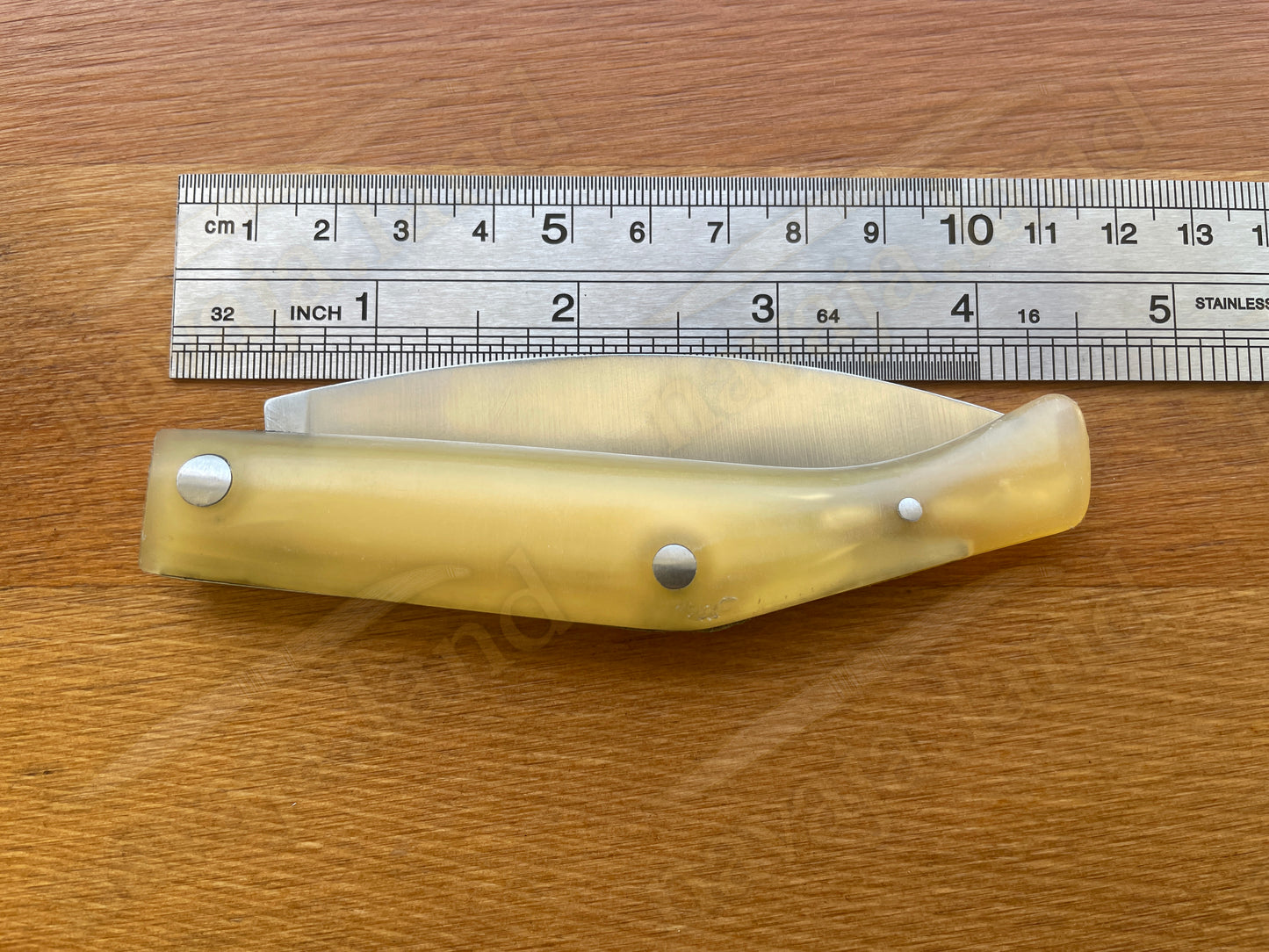 3.54" Pallés Inox Navaja Pocket Knife Stainless Steel Blade ABS Handle Slipjoint