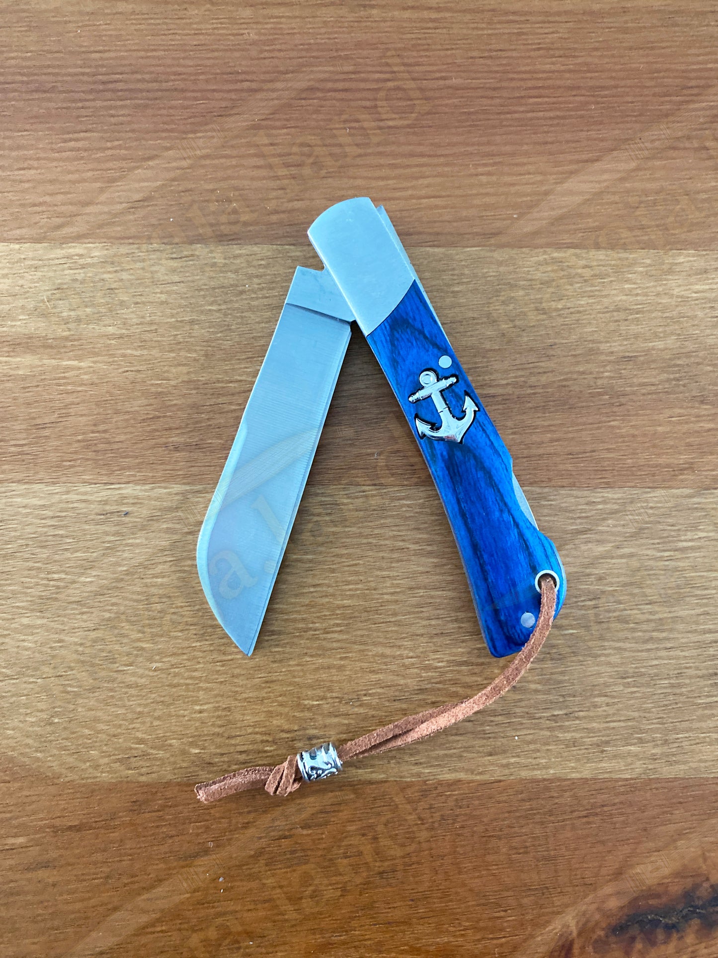 3.15" Beak Marin Najava Pocket Knife Sailor / Marinera Blue Stamina Handle