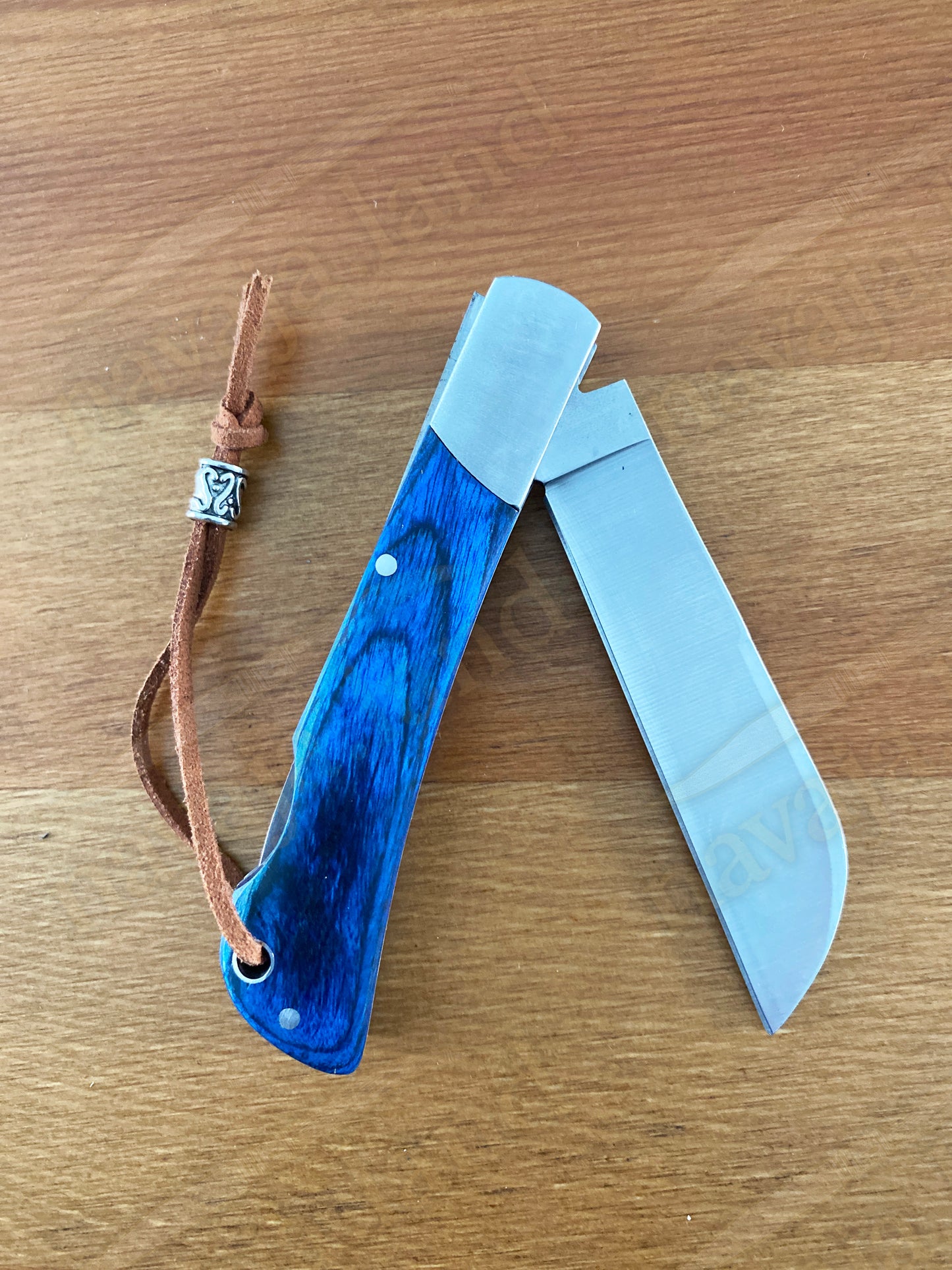 3.15" Beak Marin Najava Pocket Knife Sailor / Marinera Blue Stamina Handle