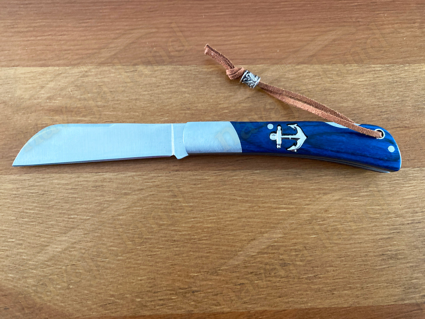 3.15" Beak Marin Najava Pocket Knife Sailor / Marinera Blue Stamina Handle