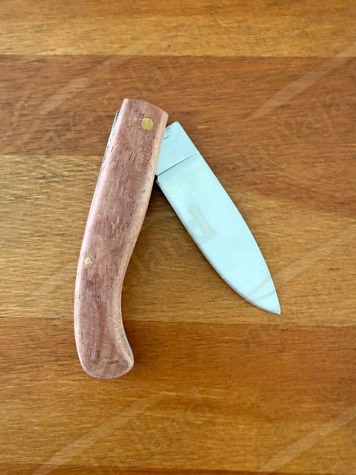 3.14” Joker Antaño Camping Folding Knife (Bubinga Wood Handle) Handmade in Spain