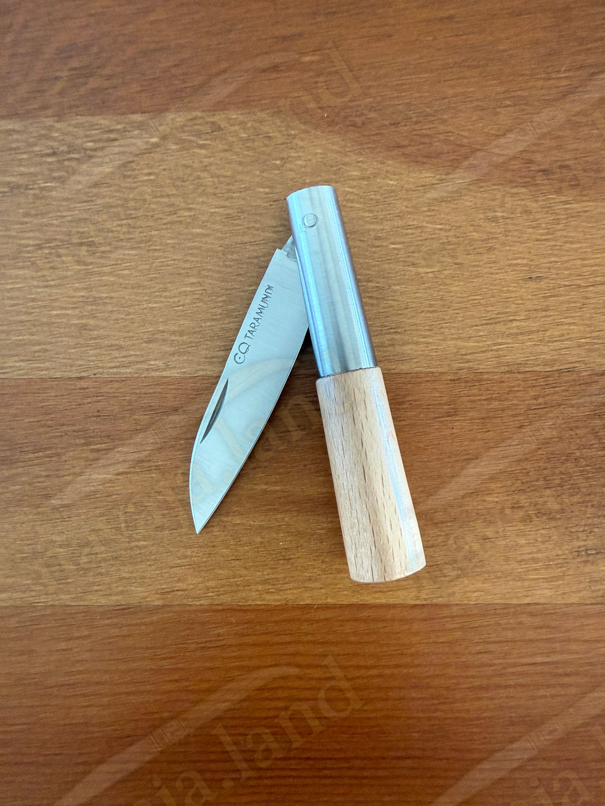 2.75” CQ Taramundi Pocket Knife Beech Wood Handle Handcrafted in Asturias Spain