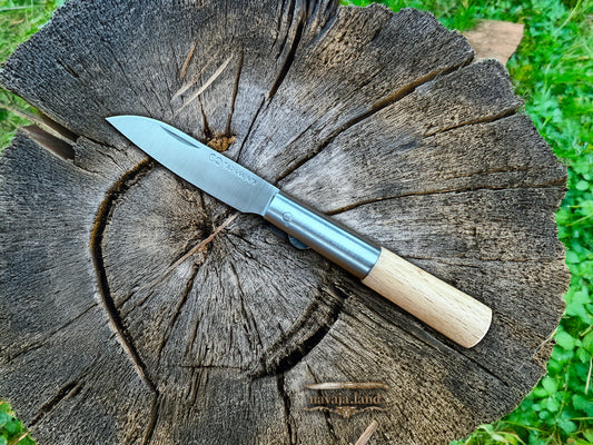 2.75” CQ Taramundi Pocket Knife Beech Wood Handle Handcrafted in Asturias Spain