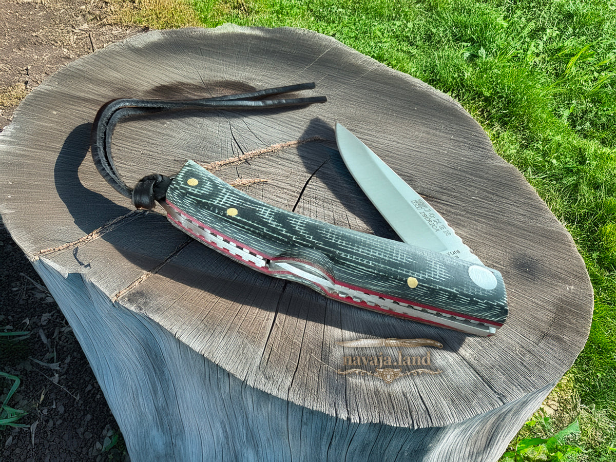 Joker Ibérica Folding Knife Green Micarta Handle 3” MOVA 1.4116 Stainless Steel