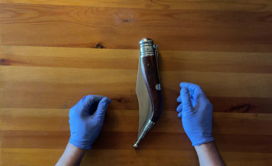 9" Giant Navaja Sevillana Folding Pocket Knife Red Wood Scales From Spain