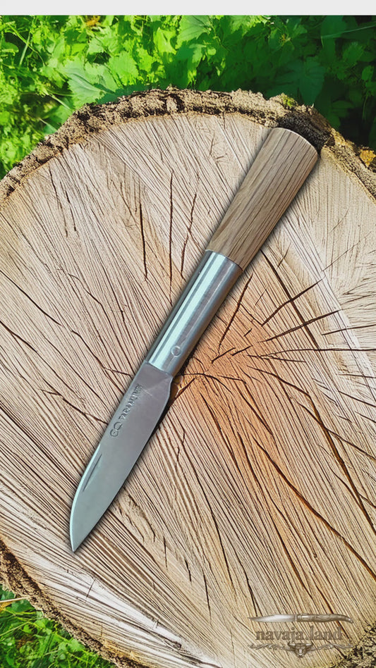 2.75" CQ Taramundi Pocket Knife Beech Wood Handle Made in Spain -  US Seller